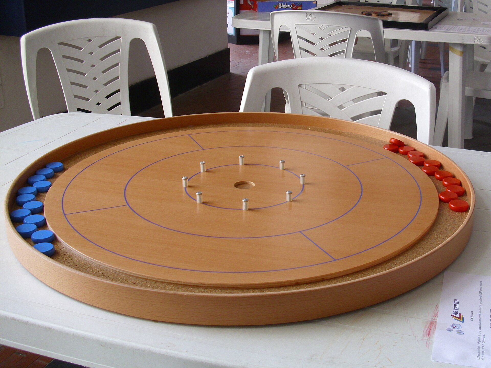 Crokinole 棋盘